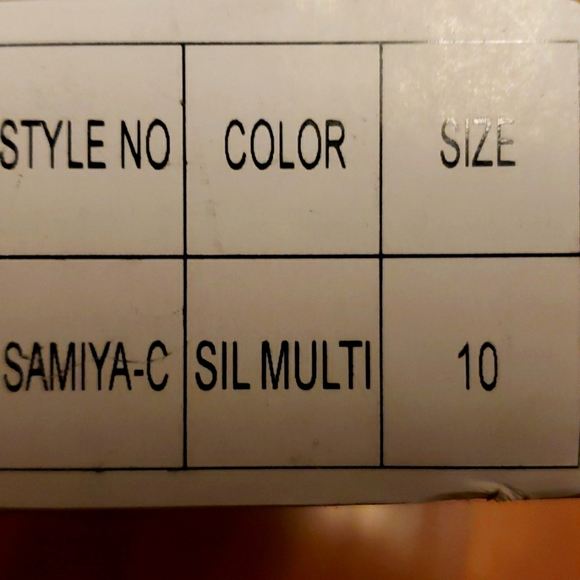 ❤Steve Madden silver star shoe❤ - Picture 8 of 9